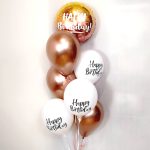 Piękne balonowe bukiety urodzinowe z dostawą